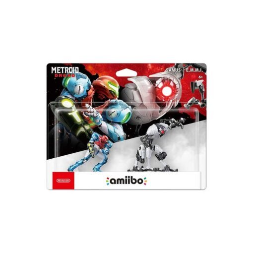 AMIIBO METROID DREAD: SAMUS/E.M.M.I. PACK DE 2 AMIIBO RERF 4013 - Imagen 2