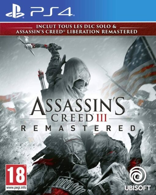 PS4 ASSASSINS CREED 3 AND AC LIBERATION HD REMASTER REF 4031