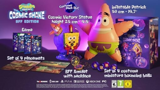 PS4 SPONGEBOB SQUAREPANTS: THE COSMIC SHAKE - BFF EDITION REF 4026