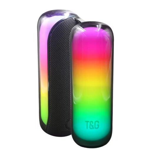 Altavoz Bluetooth con Luces Dinámicas LED RGB Altavoz Bluetooth TG-384 con Luces Dinámicas LED RGB TWS  Referencia: HYX815 ref6054