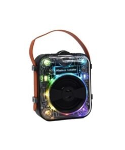 Altavoz Bluetooth Portátil Transparente Mecha RGB Función Tws Referencia: HYX823 ref6058