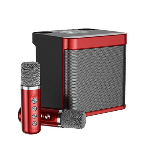 Altavoz Karaoke Bluetooth, Máquina de Karaoke completo, Micrófono Inalámbricos Karaoke con micrófono inalámbricos, máquina de Karaoke completo, Fiesta familiar al aire libre de alta potencia  Referencia: HYX820 ref 6059