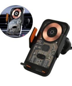 Cargador de Coche Inalámbrico, Instalación de Soporte de Teléfono con Sensor Inteligente Cargador de Coche Inalámbrico, Instalación de Soporte de Teléfono con Sensor Inteligente, Rotación de 360°, Cargador de Coche de Sujeción Automática para Teléfonos de 4,7 a 7 Pulgadas  Referencia: FSD1904 ref6102