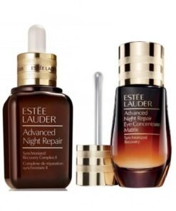 E, Lauder Anr face serum & Eye sup crem set Ref. 1026