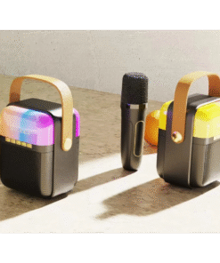 KOLEER Altavoz Bluetooth Inalámbrico Karaoke con Micrófono Inalámbrico Altavoz Bluetooth Inalámbrico Portátil KOLEER, Luz Led, Micrófono Inalámbrico, Voz Mágica  Referencia: HYX813 ref6060