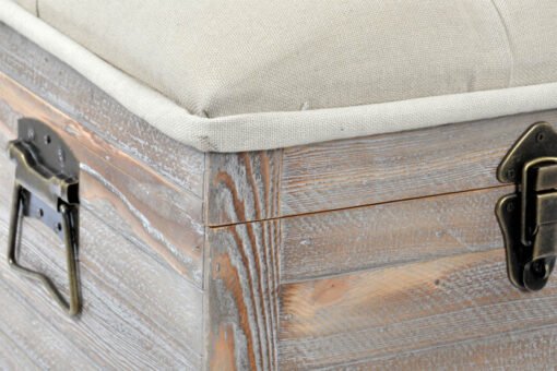 Descalzadora Set 2 Abeto Poliéster con Ruedas 82x42x50 - Imagen 3