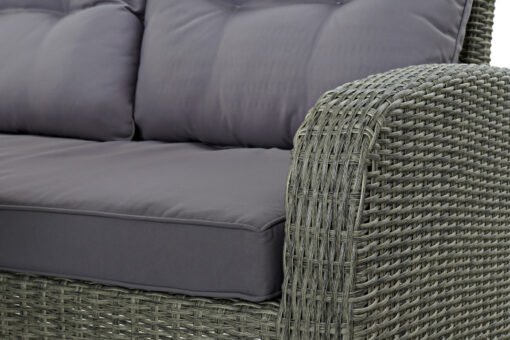 SOFA SET 4 RATAN SINTETICO 267X204X90 5 MM, EXTERI MB-166669 Disponible Ref 13464 - Imagen 3