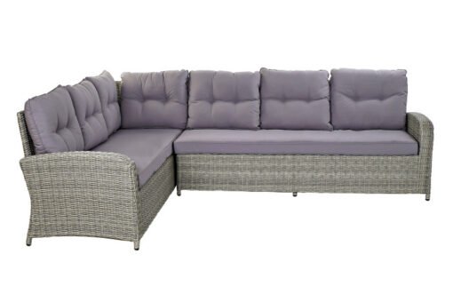 SOFA SET 4 RATAN SINTETICO 267X204X90 5 MM, EXTERI MB-166669 Disponible Ref 13464