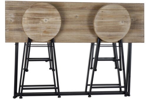 MESITA AUXILIAR SET 4 ABETO 141,5X151X86,5 38 MB-171355 Disponible Ref 13137 - Imagen 4