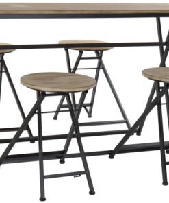 MESITA AUXILIAR SET 4 ABETO 141,5X151X86,5 38 MB-171355 Disponible Ref 13137