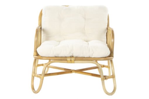 SILLON RATAN 76X72X80 NATURAL NATURAL MB-174998 Disponible Ref 13367
