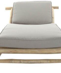 TUMBONA TECA POLIESTER 86X209X36 NATURAL MB-178753 Disponible Ref 13463