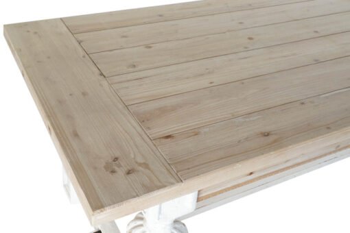 MESA COMEDOR ABETO MDF 200X90X77 28,00 ENVEJECIDO MB-179365 Disponible ref13223 - Imagen 6