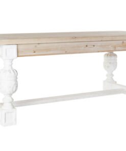 MESA COMEDOR ABETO MDF 200X90X77 28,00 ENVEJECIDO MB-179365 Disponible ref13223