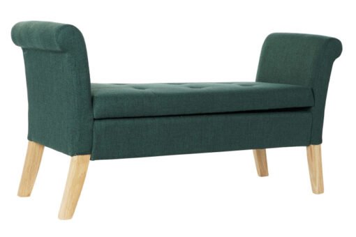 DESCALZADORA POLIESTER MADERA 130X44X69 VERDE MB-179551 Disponible ref13330