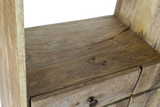 ESTANTERIA MANGO METAL 95X44X172 NATURAL NATURAL MB-180126 Disponible ref13100 - Imagen 4