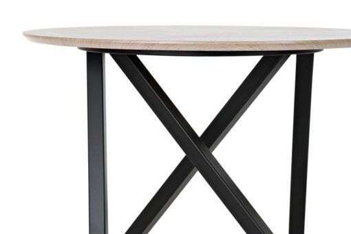MESITA AUXILIAR METAL MADERA 65X65X49,5 MB-182596 Disponible Ref 13132 - Imagen 4