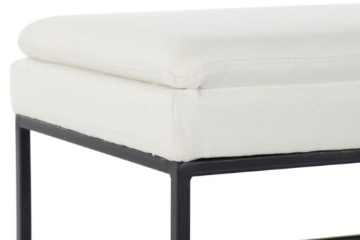 Descalzadora Poliéster Hierro Beige 80,5x36x35,5 - Imagen 4