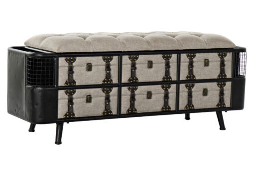 DESCALZADORA METAL PU 120X40X50 INSDUSTRIAL BEIGE MB-184728 Ref 13326 - Imagen 2