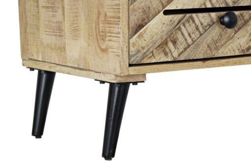 ESTANTERIA MANGO METAL 100X40X180 MARRON OSCURO MB-189163 Disponible ref13099 - Imagen 3