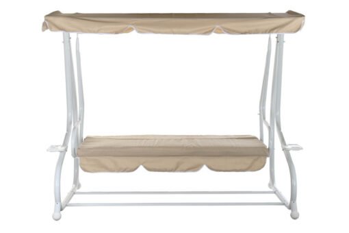 BANCO ACERO POLIESTER 210X120X167 COLUMPIO BEIGE MB-192548 Disponible Ref 13460 - Imagen 9