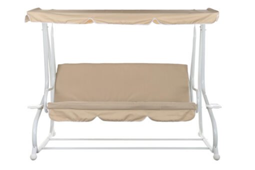 BANCO ACERO POLIESTER 210X120X167 COLUMPIO BEIGE MB-192548 Disponible Ref 13460