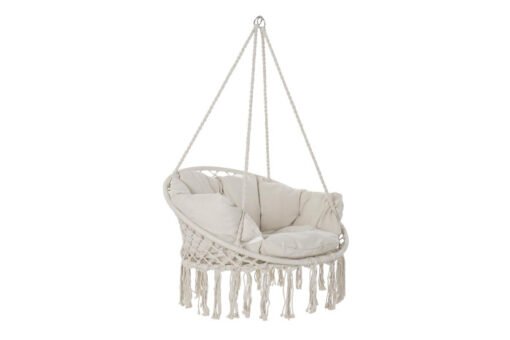 SILLA COLGANTE ALGODON 100X80X145 100KG, CON COJIN MB-192559 Ref 13461 - Imagen 2