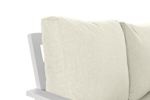 SOFA SET 4 ALUMINIO POLIESTER 212X212X86 BLANCO MB-192578 Disponible Ref 13462 - Imagen 3