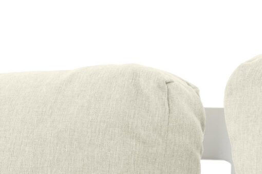 SOFA SET 4 ALUMINIO POLIESTER 212X212X86 BLANCO MB-192578 Disponible Ref 13462 - Imagen 4