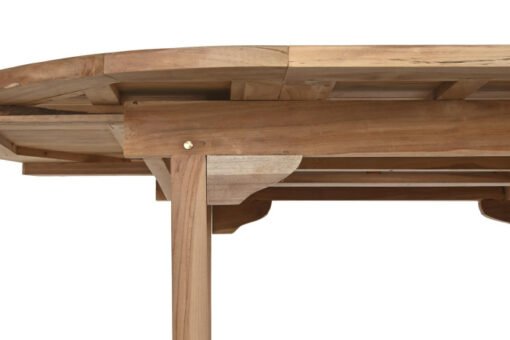 MESA COMEDOR SET 5 TECA 120X120X75 EXTENSIBLE A 17 MB-193179 Disponible Ref 13456 - Imagen 6
