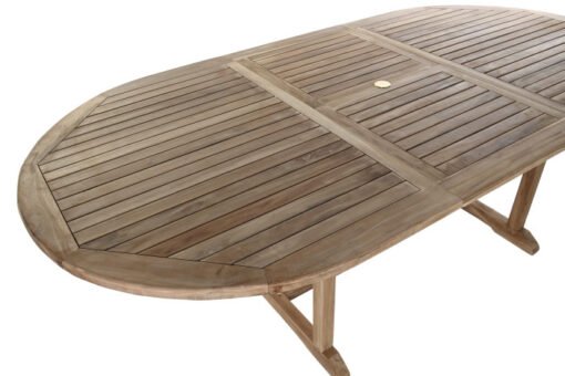 MESA COMEDOR TECA 180X120X75 EXTENSIBLE 240 MB-193186 Disponible ref13454 - Imagen 10