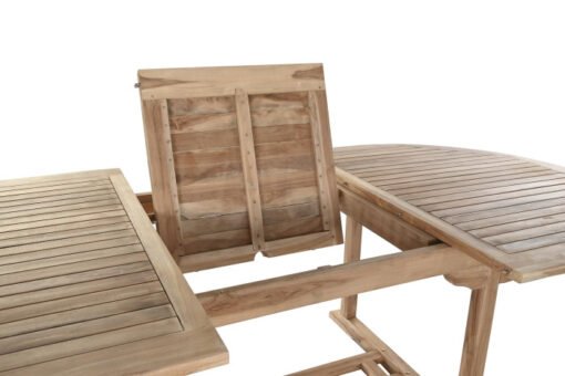 MESA COMEDOR TECA 180X120X75 EXTENSIBLE 240 MB-193186 Disponible ref13454 - Imagen 5