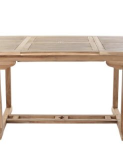MESA COMEDOR TECA 180X120X75 EXTENSIBLE 240 MB-193186 Disponible ref13455