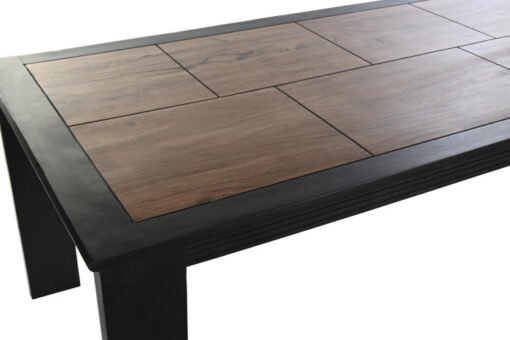 MESA COMEDOR ACACIA 180X90X76 40,00 MARRON OSCURO MB-197180 Disponible ref13220 - Imagen 4