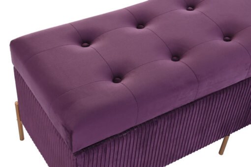 DESCALZADORA POLIESTER MDF 115X43X46 CAPITONE MB-199072 Ref 13322 - Imagen 3