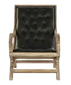 BUTACA MANGO PIEL 65X98X94 VERDE MB-199867 Disponible Ref 13363