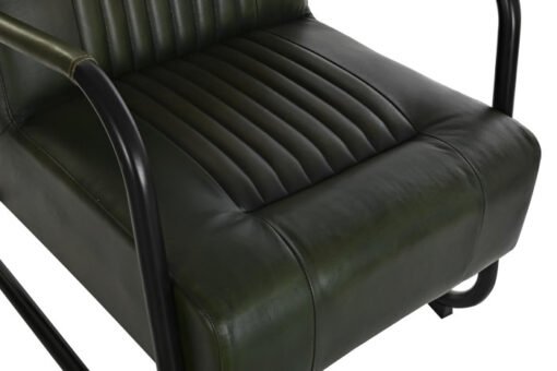 BUTACA PIEL METAL 62X82X84 VERDE MB-199871 Disponible REF13362 - Imagen 5