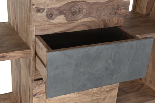 ESTANTERIA SHEESHAM 120X40X185 85,00 NATURAL MB-200193 Disponible ref13098 - Imagen 4