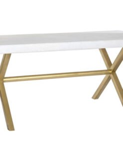 MESA COMEDOR MANGO LATON 180X90X76 ROMBO BLANCO MB-200450 Disponible ref13216