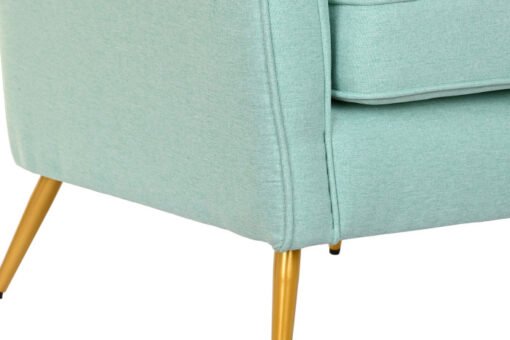 SILLON POLIESTER METAL 70X68X73 VERDE JADE MB-200585 Disponible REF13360 - Imagen 3