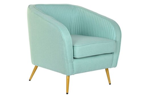 SILLON POLIESTER METAL 70X68X73 VERDE JADE MB-200585 Disponible REF13360