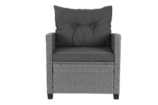 SOFA SET 4 RATAN SINTETICO POLIESTER 190X140X77 MB-200894 Disponible ref13448 - Imagen 2