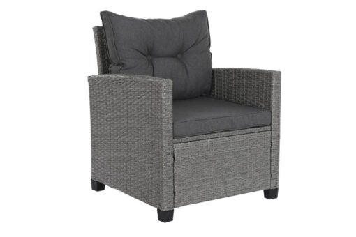 SOFA SET 4 RATAN SINTETICO POLIESTER 190X140X77 MB-200894 Disponible ref13448 - Imagen 3