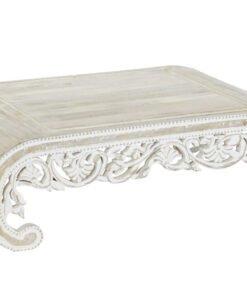 MESITA AUXILIAR MANGO 121X83,8X35,5 DECAPE BLANCO MB-201002 Disponible ref13116