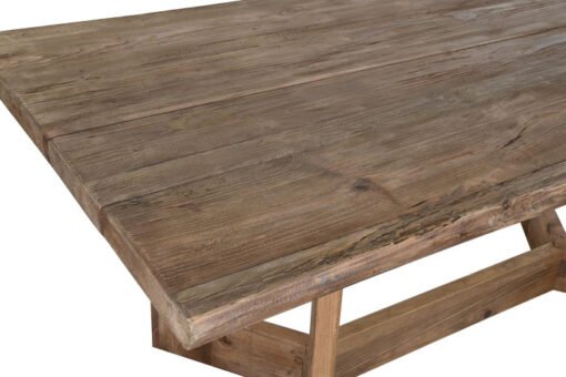 MESA COMEDOR MADERA RECICLADA 180X90X76 NATURAL MB-201308 Disponible ref13215 - Imagen 5