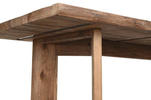 MESA COMEDOR MADERA RECICLADA 180X90X76 NATURAL MB-201308 Disponible ref13215 - Imagen 2