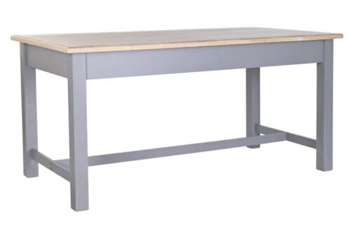 MESA COMEDOR PAULOWNIA MDF 161,5X81,5X78 GRIS MB-201456 Disponible ref13213