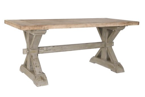 MESA COMEDOR ABETO 180X80X76 24,50 NATURAL MB-201946 Disponible ref13212