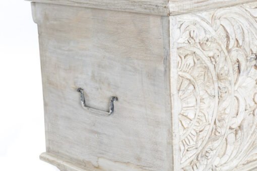 ARCON MANGO 150X43X50 MANDALA ENVEJECIDO BLANCO ref13018 - Imagen 4