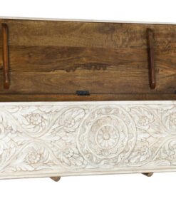 ARCON MANGO 150X43X50 MANDALA ENVEJECIDO BLANCO ref13018